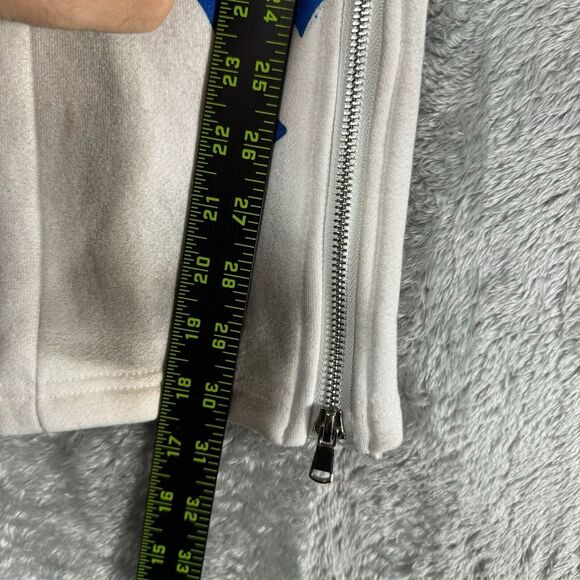 Rockstar Original Sweat Suit Mens S White Hoodie Pants Cross Spray Paint Retro - Picture 6 of 16